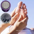 portable round stainless steel foot file callus remover